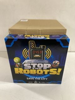 6 X STOP THE ROBOTS GAME