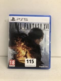 PS5 FINAL FANTASY XVI GAME