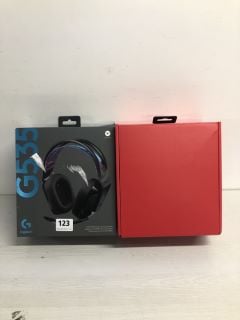 2 X ITEMS TO INCLUDE LOGITECH G535 HEADSET