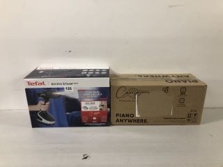 2 X ITEMS TO INCLUDE TEFAL ACCESS STEAM FORCE