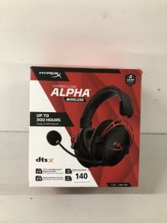 HYPER X CLOUD ALPHA WIRELESS GAMING HEADSET