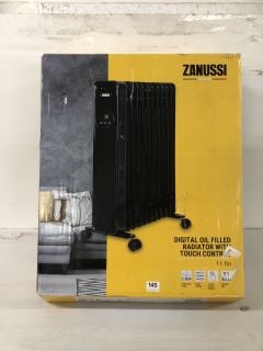 ZANUSSI DIGITAL OIL FILLER RADIATOR WITH TOUCH CONTROL