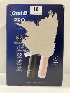 ORAL-B PRO SERIES 3 ELECTRIC TOOTHBRUSH