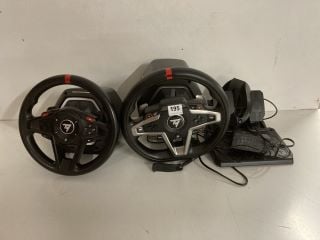 2 X THRUSTMASTER STEERING WHEELS