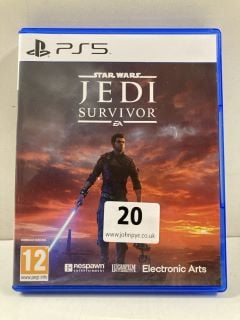 PS5 STAR WARS JEDI SURVIVOR GAME