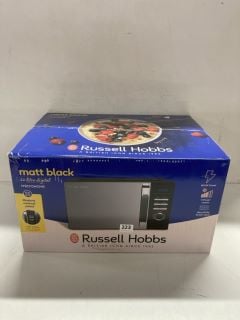 RUSSELL HOBBS MATT BLACK 20 LITRE DIGITAL MICROWAVE