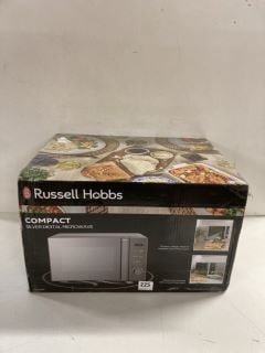 RUSSELL HOBBS COMPACT SILVER DIGITAL MICROWAVE