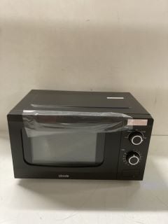 ABODE 20 LITRE BLACK MANUAL MICROWAVE