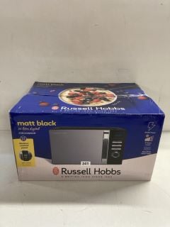 RUSSELL HOBBS MATT BLACK 20 LITRE DIGITAL MICROWAVE