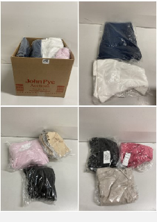 BOX OF PREMIUM CLOTHING IN VARIOUS COLOURS AND SIZES