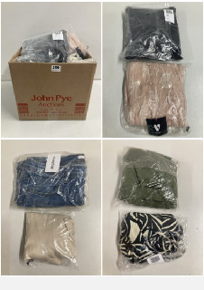 BOX OF PREMIUM CLOTHING IN VARIOUS COLOURS AND SIZES