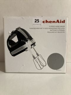 KITCHEN AID 9 SPEED HAND MIXER - RRP £109