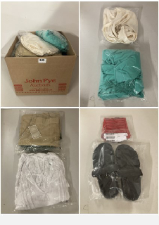 BOX OF PREMIUM CLOTHING IN VARIOUS COLOURS AND SIZES