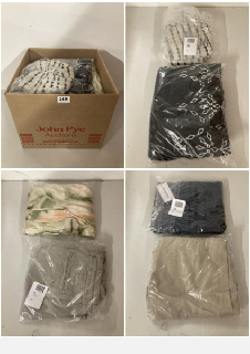 BOX OF PREMIUM CLOTHING IN VARIOUS COLOURS AND SIZES