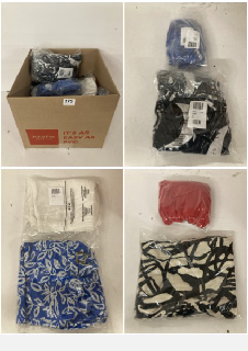 BOX OF PREMIUM CLOTHING IN VARIOUS COLOURS AND SIZES