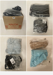 BOX OF PREMIUM CLOTHING IN VARIOUS COLOURS AND SIZES