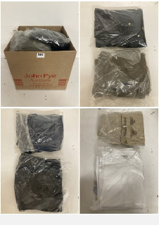 BOX OF PREMIUM CLOTHING IN VARIOUS COLOURS AND SIZES