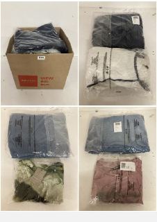 BOX OF PREMIUM CLOTHING IN VARIOUS COLOURS AND SIZES