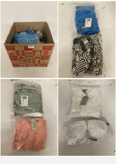 BOX OF PREMIUM CLOTHING IN VARIOUS COLOURS AND SIZES