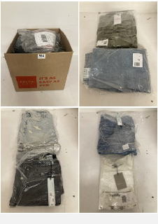 BOX OF PREMIUM CLOTHING IN VARIOUS COLOURS AND SIZES