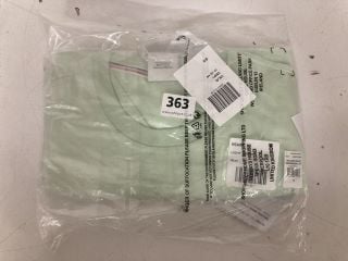 TOMMY JEANS TOP IN LIGHT GREEN - SIZE UK MEDIUM