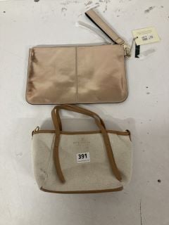 KATIE LOXTON HAND BAG IN BEIGE