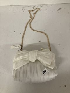 MONSOON SHOULDER BAG IN WHITE