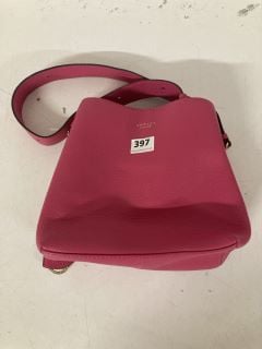 RADLEY LONDON SHOULDER BAG IN PINK