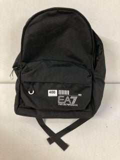 EA7 RUCKSACK IN BLACK