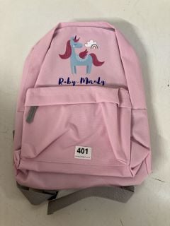 RUBY MANDY RUCKSACK IN PINK