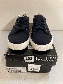 MEN'S RALPH LAUREN TRAINERS IN NAVY SIZE UK 8