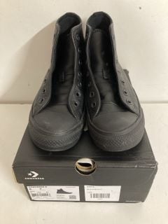 CONVERSE HIGH TOP TRAINERS IN BLACK SIZE UK 5