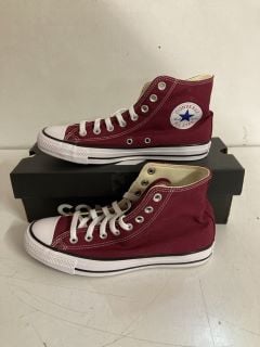 CONVERSE HIGH TOP TRAINERS IN PURPLE SIZE UK 7