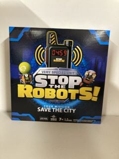 8 X STOP THE ROBOTS GAME