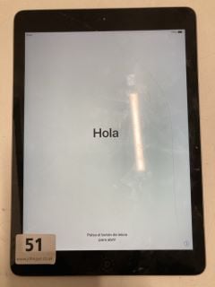 APPLE IPAD MODEL NO: A1474