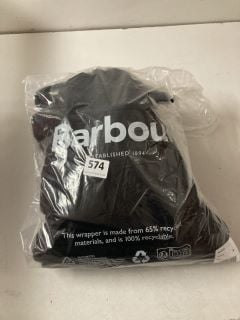 BARBOUR INTL OH TRACKSUIT IN BLACK - SIZE MEDIUM