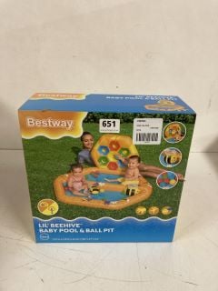 BESTWAY LIL' BEEHIVE BABY POOL & BALL PIT SET