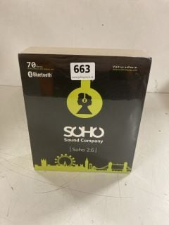 SOHO SOUND COMPANY SOHO 2.6 BLUETOOTH HEADSET