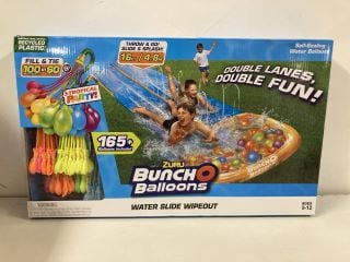 5 X ZURU BUNCH O BALLOONS WATER SLIDE WIPEOUT SETS