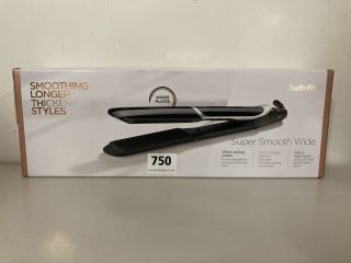 BABYLISS SUPER SMOOTH WIDE HAIR STRAIGHTENERS