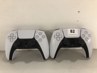 2 X SONY PLAYSTATION DUALSENSE PS5 CONTROLLERS