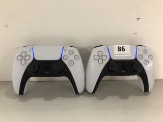 2 X SONY PLAYSTATION DUALSENSE PS5 CONTROLLERS