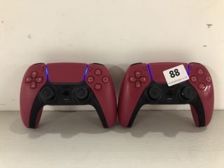 2 X SONY PLAYSTATION DUALSENSE PS5 CONTROLLERS