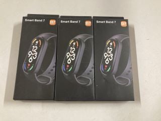 3 X M7 SMART BAND 7'S