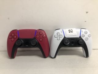 2 X SONY PLAYSTATION DUALSENSE PS5 CONTROLLERS