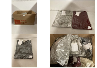 BOX OF PREMIUM CLOTHING IN VARIOUS SIZES & STYLES