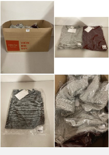 BOX OF PREMIUM CLOTHING IN VARIOUS SIZES & STYLES