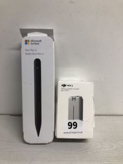 2 X ITEMS TO INCLUDE MICROSOFT SURFACE SLIM PEN 2