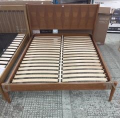 JOHN LEWIS MARQUETRY WOOD 150CM BED FRAME RRP £899