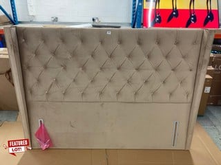 JOHN LEWIS HARLOW FULL DEPTH HEADBOARD IN BRUSHED TWEED BEIGE 180CM RRP £1,035